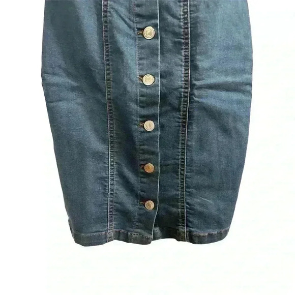 Parisian Works Denim Blue Dress - Picture 2 of 9